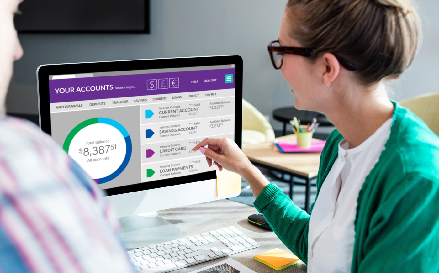 Credit service organization helping a customer