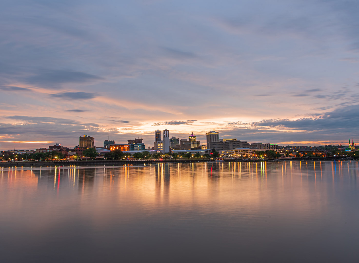 Driving near the Illinois riverfront with a bonded title